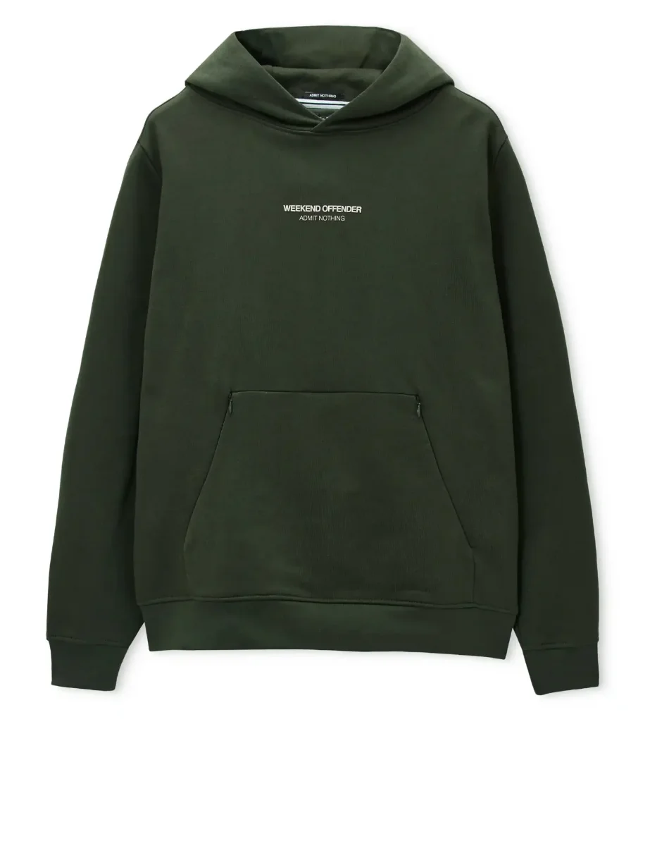 Weekend Offender Cobain Woan Hoodie | Dark Green