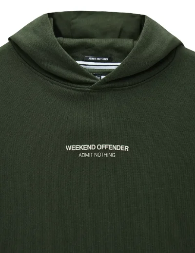 Weekend Offender Cobain Woan Hoodie | Dark Green