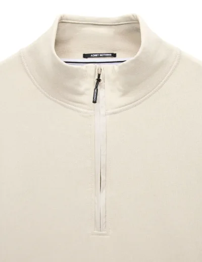 Weekend Offender Kraviz Quarter Zip Sweatshirt ¦ Calcium