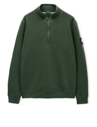 Weekend Offender Kraviz Quarter Zip Sweatshirt ¦ Forest