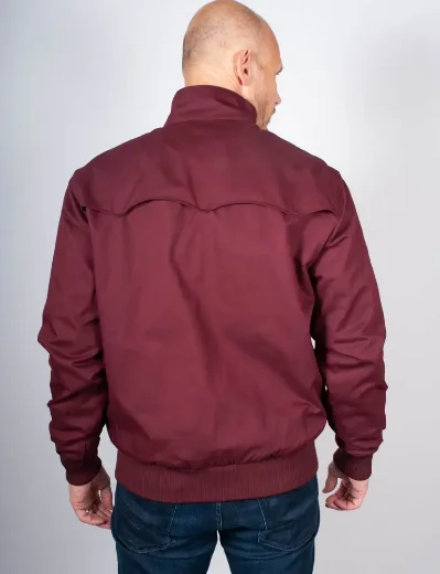Fred Perry Classic Harrington Jacket | Oxblood
