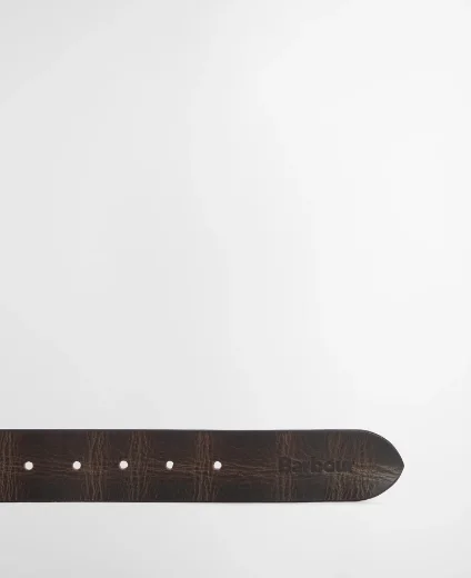 Barbour Deveron Leather Belt | Brown