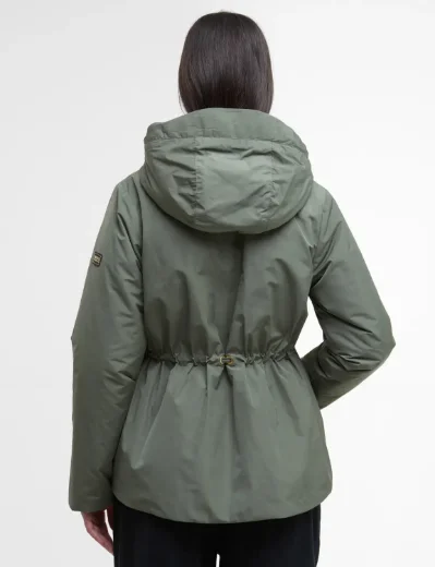 Barbour INTL Winter Piper Showerproof Jacket | Dusty Khaki