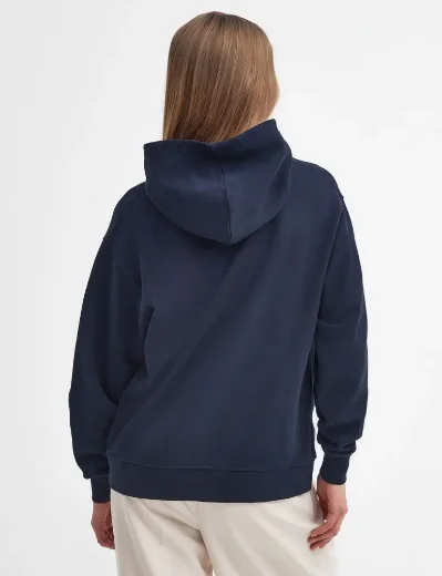 Barbour Northumberland Hoodie | Navy