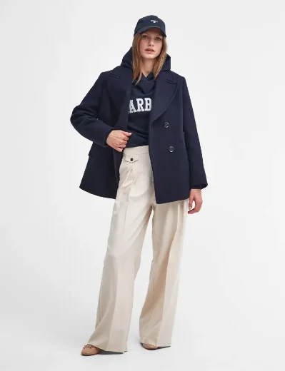 Barbour Northumberland Hoodie | Navy