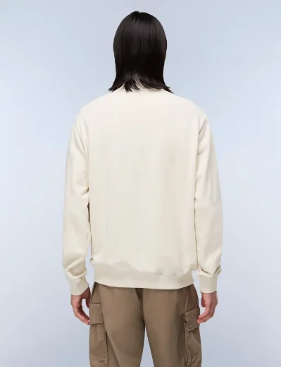 Napapijri B-Small Box Half Zip Sweat | Beige Dimity