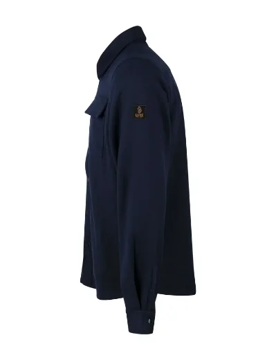 Luke 1977 Ettrick Overshirt | Dark Navy