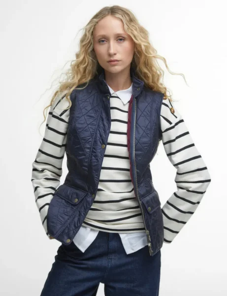 Barbour Womens Wray Gilet | Navy Barbour Womens Wray Gilet | Navy