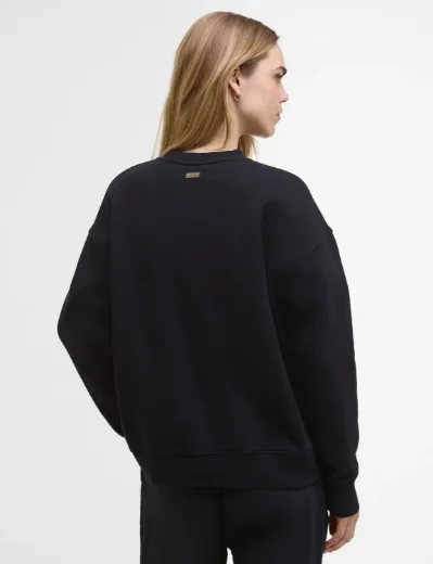 Barbour INTL Womens Kaia Sweatshirt | Black