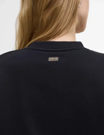 Barbour INTL Womens Kaia Sweatshirt | Black
