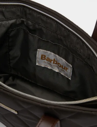 Barbour Mini Quilt Tote Bag | Olive