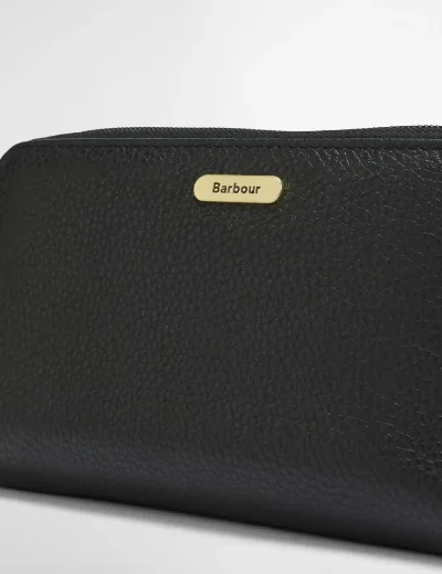 Barbour Birch Leather Matinee Purse | Black