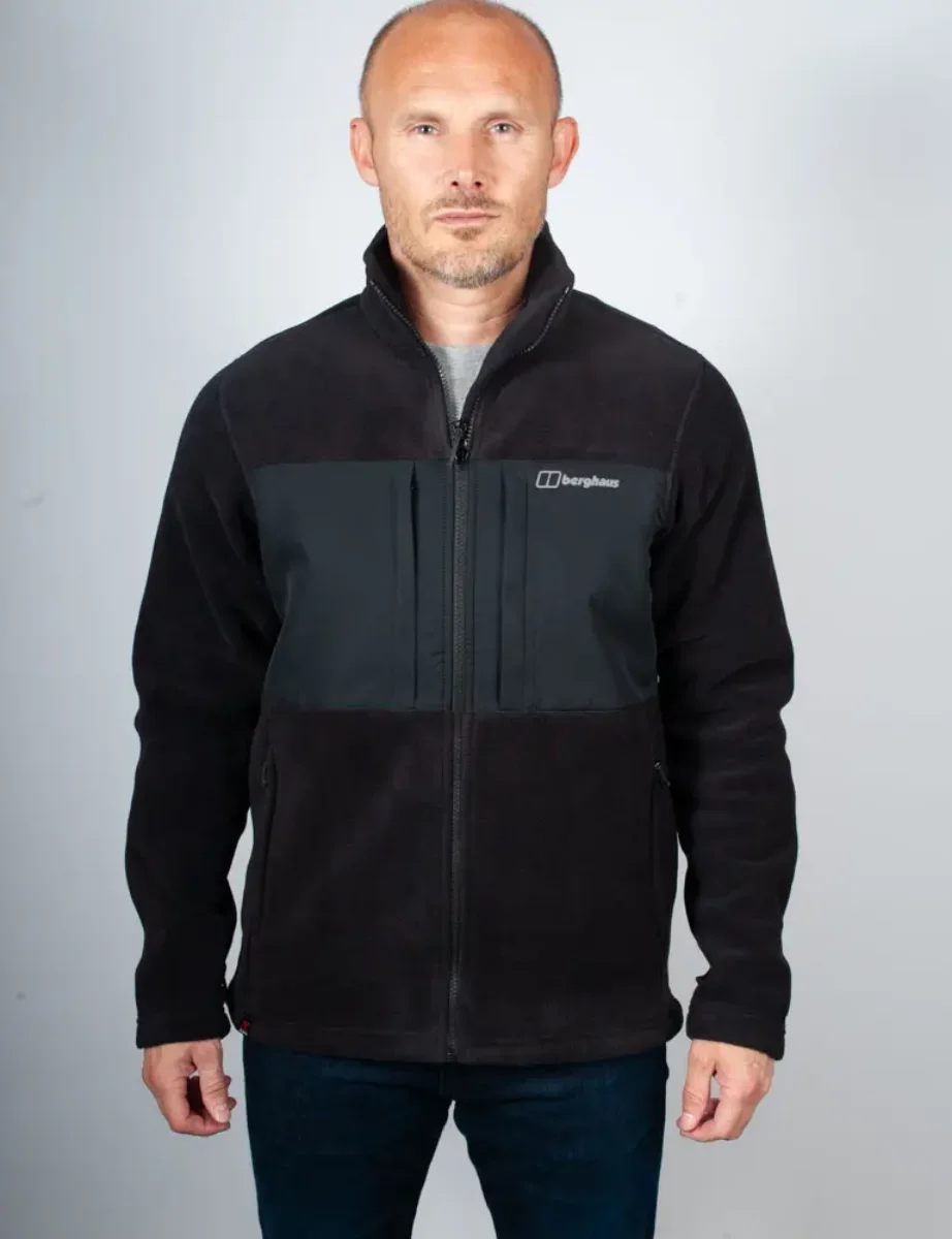 Berghaus Men's Prism Guide Inter-Active Polartec Fleece Jacket / Black