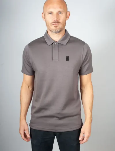 Luke Breathtaking Polo Shirt | Anthracite 