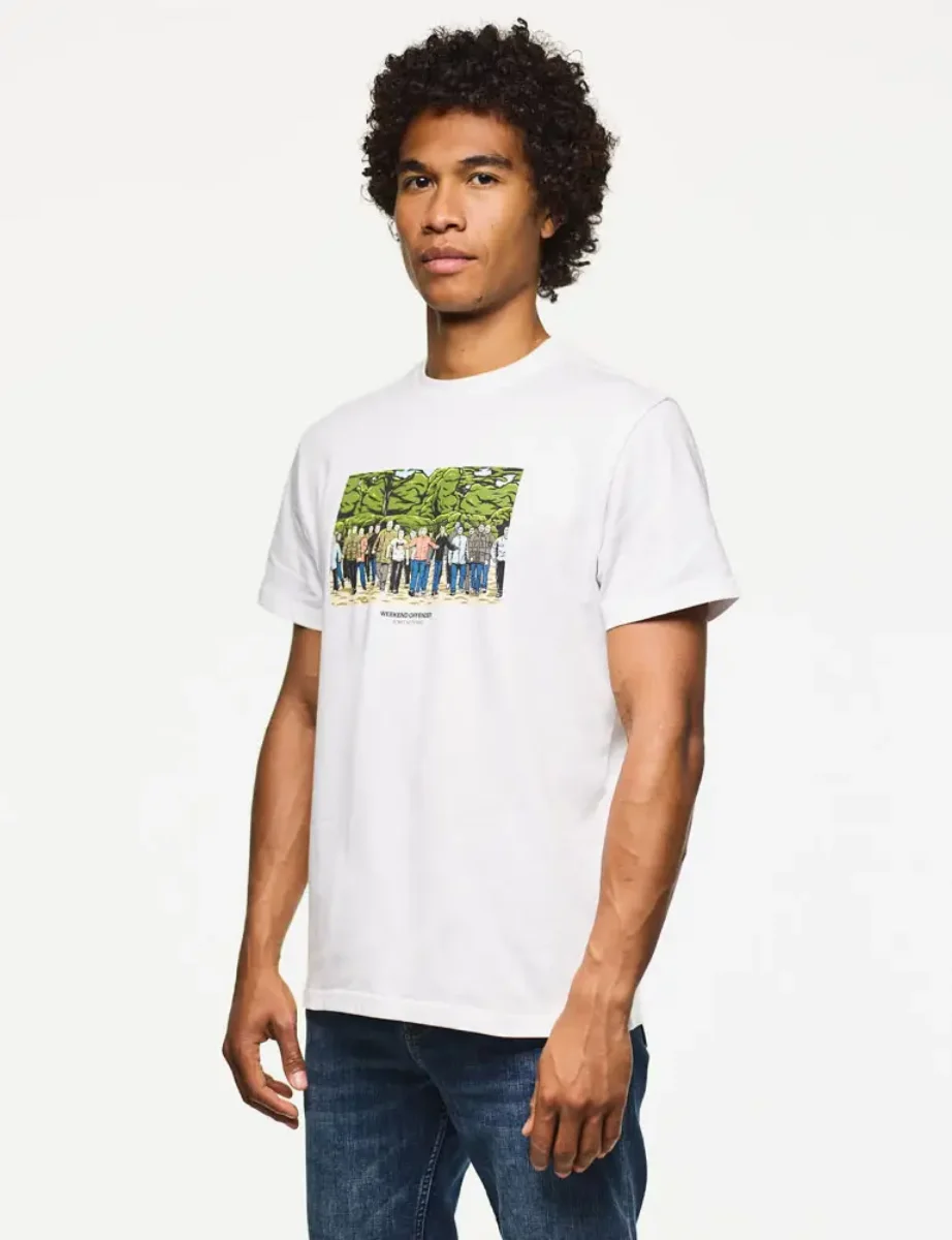 Weekend Offender GSE Graphic T-shirt | White