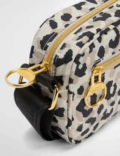 Barbour Intl Boulevard Micro Crossbody Bag | Jasmine Leopard