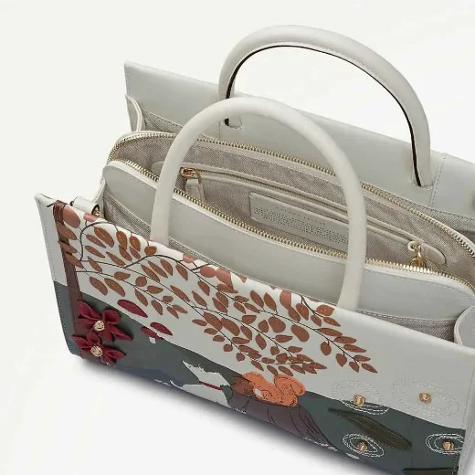 Radley Autumn Leaves Picture Bag | Snow