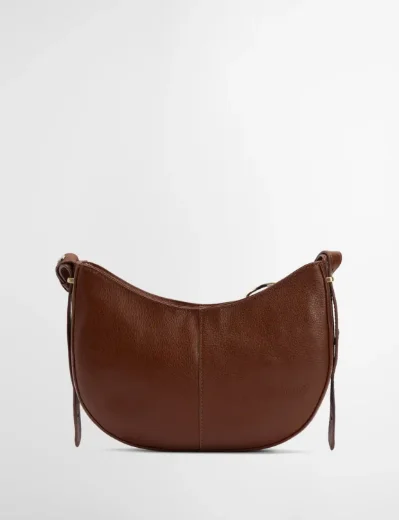 Barbour Sorrel Leather Sling Bag | Brown