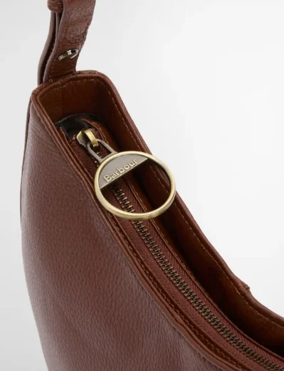 Barbour Sorrel Leather Sling Bag | Brown