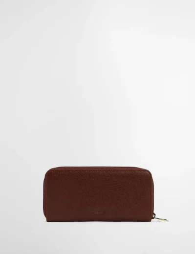 Barbour Birch Leather Matinee Purse | Brown