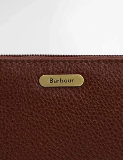 Barbour Birch Leather Matinee Purse | Brown
