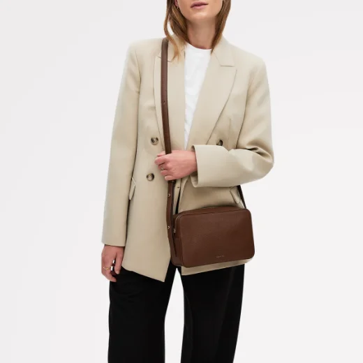 Radley Duchess Close Small Cross Body | Brown Texture