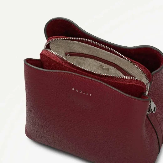 Radley Dukes Place Small Compartment Cross Body | Carmine Red