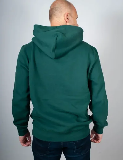 Tommy Hilfiger Essential Seasonal Fleece Hoody | Ornamental Green