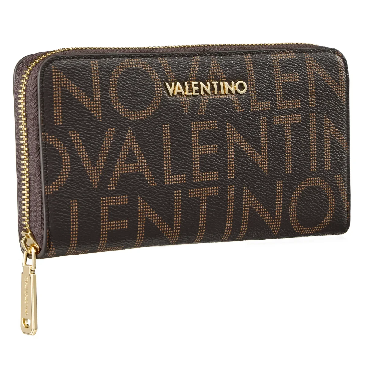 Valentino Regina RE Zip Around Purse | Moro/Naturale