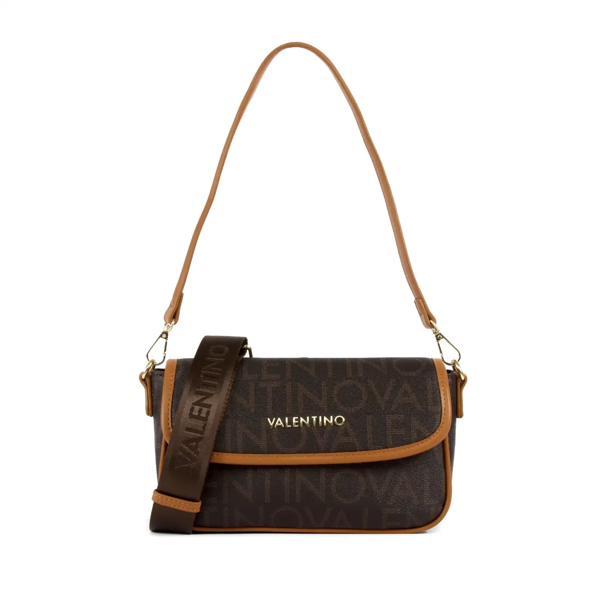 Valentino Regina RE Flap Bag | Moro/Naturale