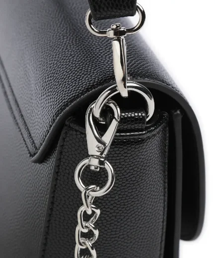 Valentino Divina Flap-over Shoulder Bag | Black