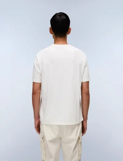 Napapijri Nedles Short Sleeve T-Shirt | White Heron
