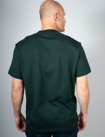 Lacoste Heavy Jersey Landscape Crocodile T-shirt | Green