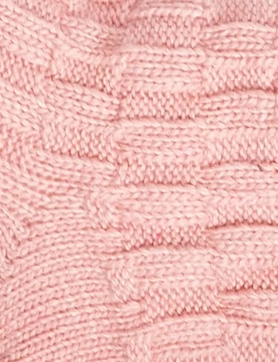Barbour Womens Cable Knit Socks | Rose Pink