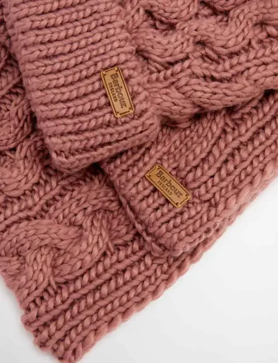 Picture of Barbour Women's Penshaw Hat and Scarf Set | Arabesque