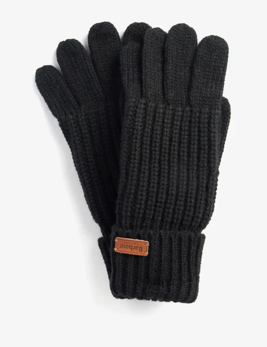 Picture of Barbour Women's Saltburn Knitted Gloves | Black