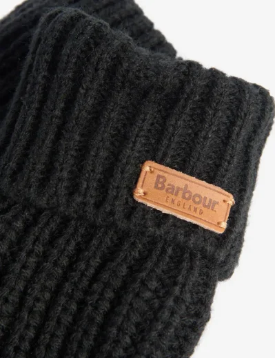 Picture of Barbour Women's Saltburn Knitted Gloves | Black