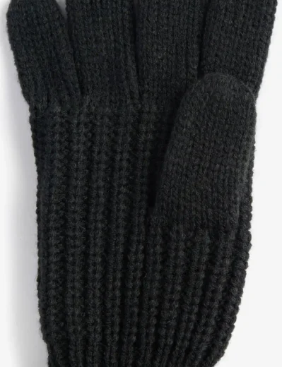 Picture of Barbour Women's Saltburn Knitted Gloves | Black