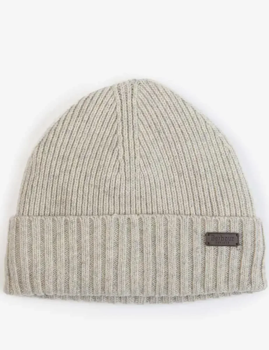 Barbour Men's Carlton Beanie | Light Grey