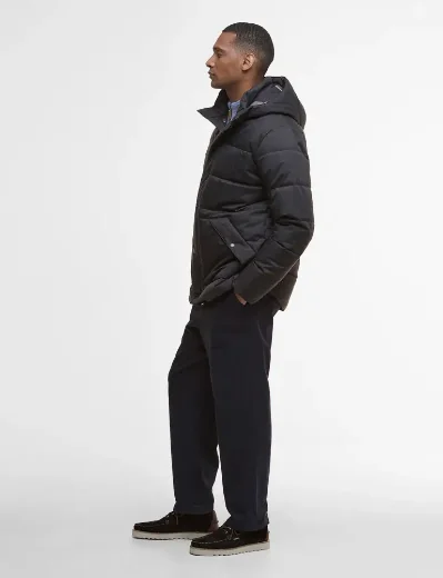 Barbour Brampton Puffer Jacket | Charcoal