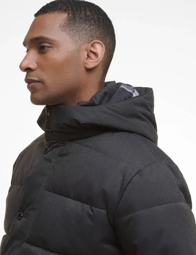 Barbour Brampton Puffer Jacket | Charcoal