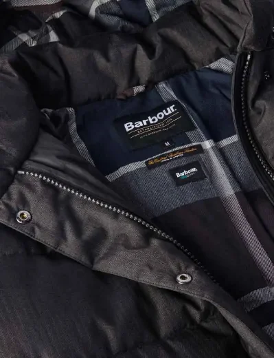 Barbour Brampton Puffer Jacket | Charcoal