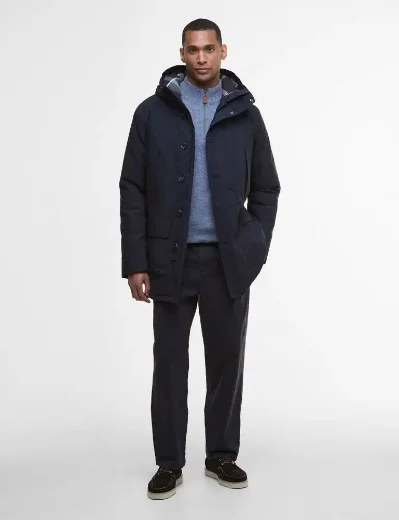 Barbour Winter Beaufort Waterproof Parka | Navy