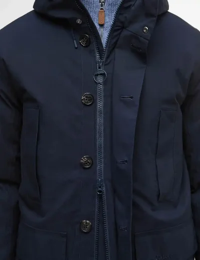 Barbour Winter Beaufort Waterproof Parka | Navy
