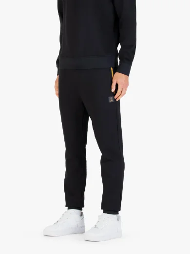 Luke Makati Cuffed Joggers | Black/Gold