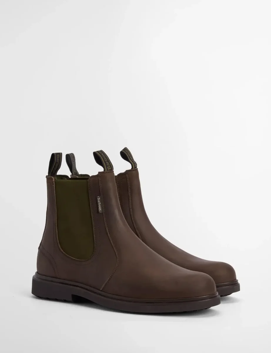 Barbour Hale Boot | Dark Brown