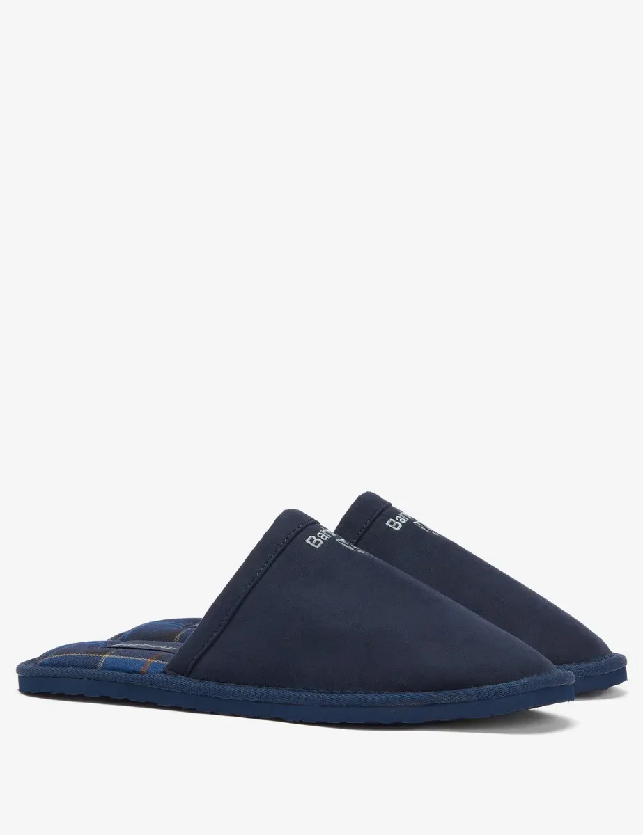 Barbour Everitt Mule Slipper | Navy