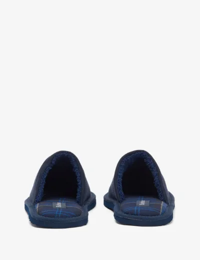 Barbour Everitt Mule Slipper | Navy