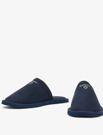 Barbour Everitt Mule Slipper | Navy