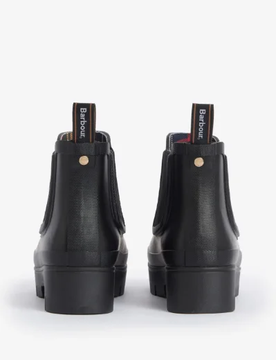 Barbour Halton Ankle Welly | Black